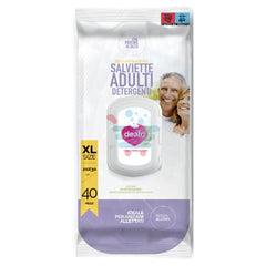 Dealo Salviette per Adulti pz 40 Xl – Cartone 6 pz