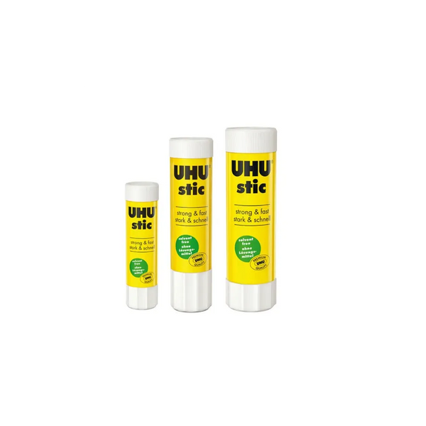N28 002460 — Colla Stick Uhu 21Gr, confezione singola; vendita in cartone da 12 pezzi