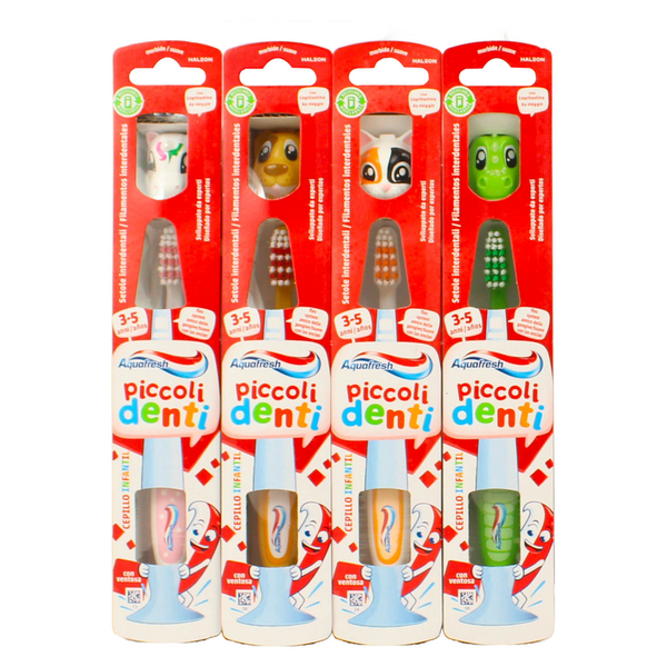 Aquafresh Spazzolino Piccoli Denti-amici – Cartone 12 pz