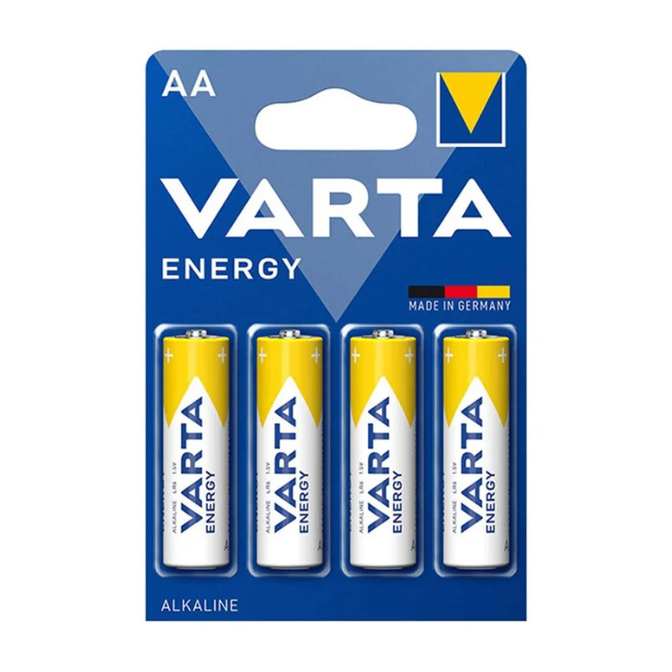 Varta Energy pile AA stilo blister 4 pezzi