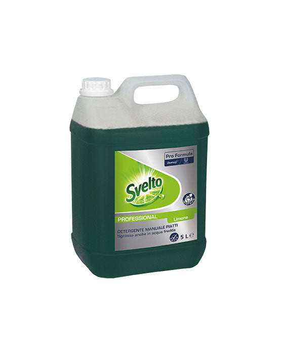 N28 014151 — Svelto Piatti 5Lt.Limone Tanica, confezione singola; vendita in cartone da 2 pezzi