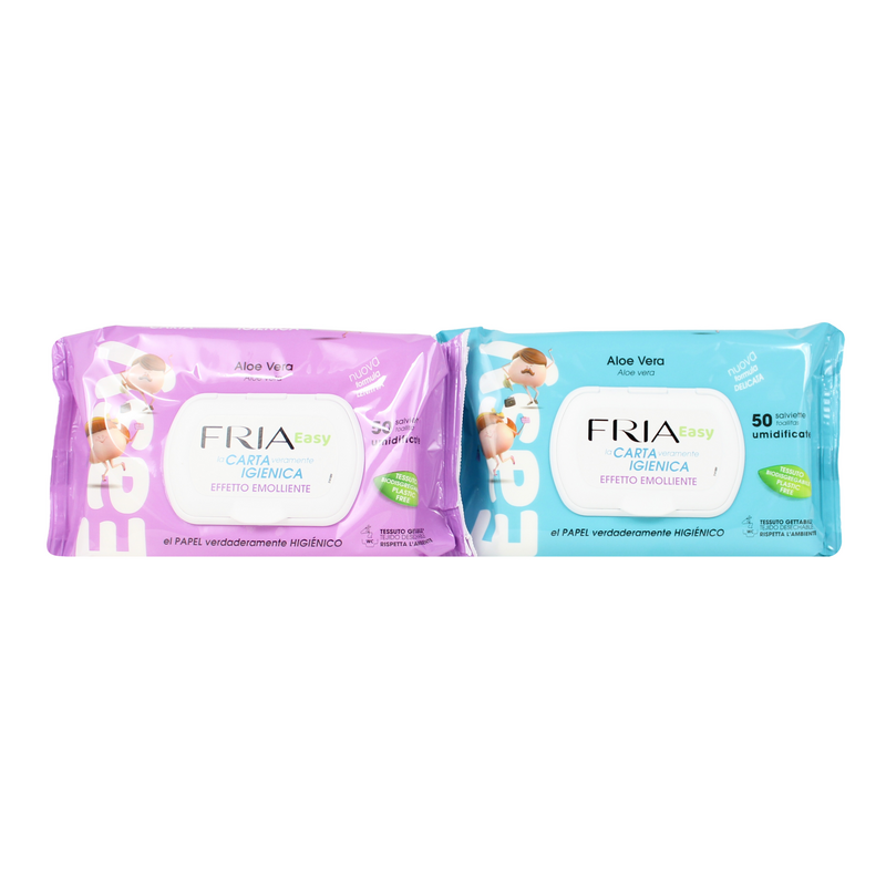 Fria Salviette Carta Igienica Blu-Rosa