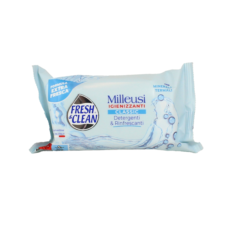 Fresh&Clean Salviette Pocket Disinfettanti Milleusi