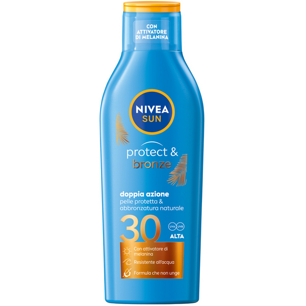 Nivea Sun Protect&bronze FP 30 200ml – Cartone 12 pz