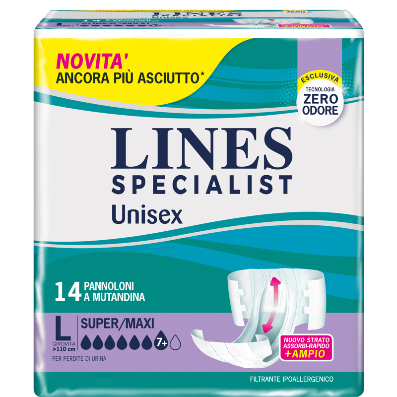Lines Specialist Mutandina Pz 12+