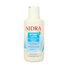 Nidra Intimo Latte 500ml — Detergente Intimo · Cartone da 12 flaconi
