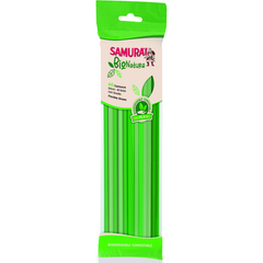 Samurai Bio Cannucce/snodo 40pz Colorate – Cartone 20 pz