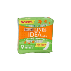 Lines Idea Ultra pz 9 Anatomico Giorno – Cartone 24 pz