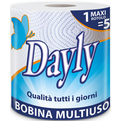 Dayly Bobina Carta Milleusi — Carta Cucina in Rotolo · Vendita all'ingrosso a cartone