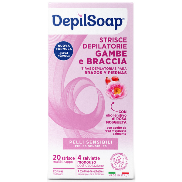 Depilsoap Strisce Corpo Pz 20
