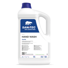 Hand Wash Karité 1050 SANITEC — Sapone Liquido Mani Tanica 5 L