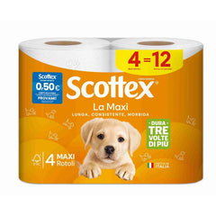 Scottex Igienica pz 4 Maxi – Cartone 6 pz