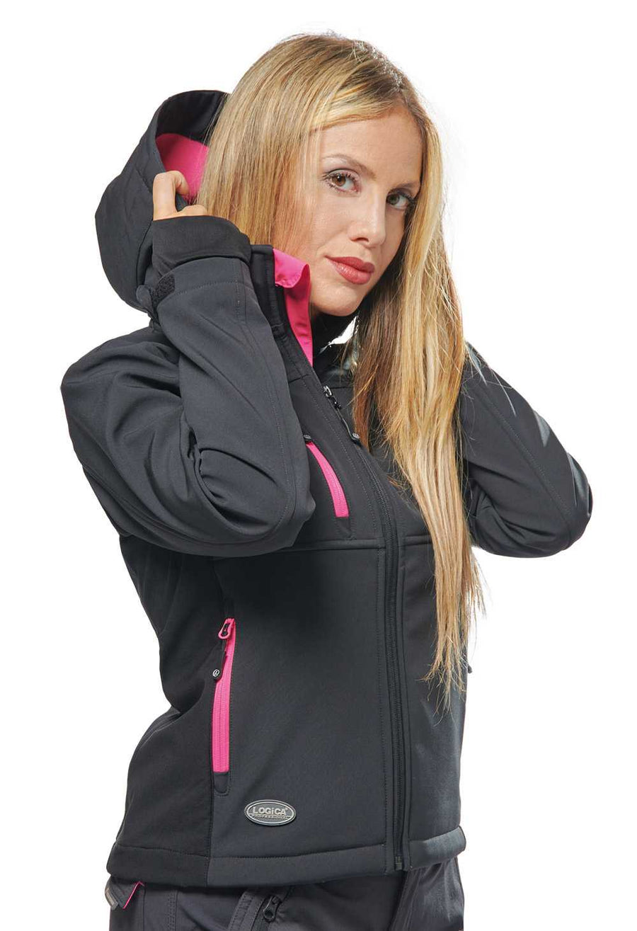 Giacca donna soft-shell CALIPSO impermeabile — foto ufficiale Logica Professional