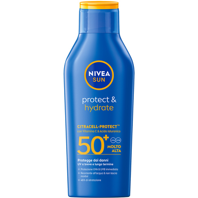 Nivea Sun Protect&hydrate FP 50+lozione 400ml – Cartone 12 pz