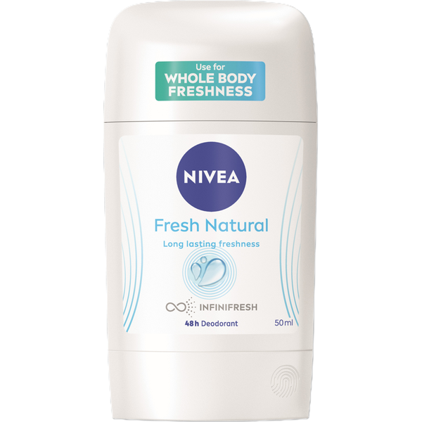 Nivea Deodorante Stick 50ml Fresh Natural – Cartone 15 pz