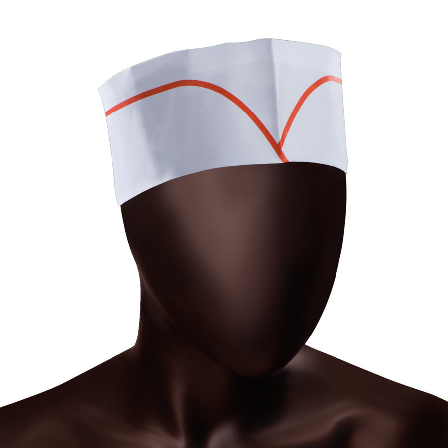 Bustina monouso Paper Hat Ajsia in carta regolabile 80g DPI I - 2 varianti - cod. 14015/14016 - cartone 1000 pz