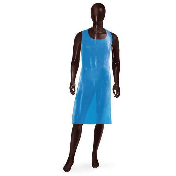 Grembiule monouso APRON 30 Ajsia LDPE 30my 70x120cm food contact DPI I - 6 colori - cartone 1000 pz