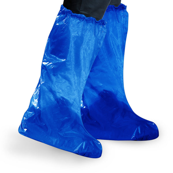 Gambali Monouso LDPE BOOT Ajsia LDPE 80my 38x48cm DPI I - 3 Colori - Cod. 14044/16649/16784 - Cartone 500 pz