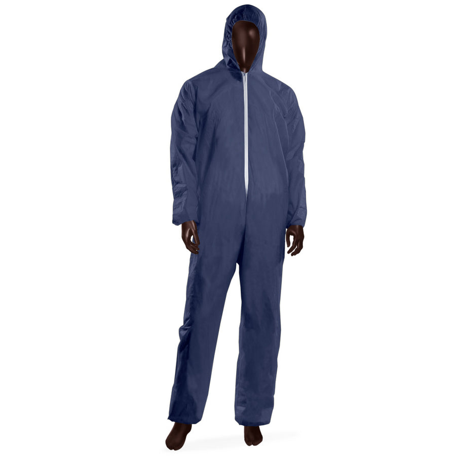Tuta monouso Hood 40 Ajsia con cappuccio PLP 40g DPI I - 6 colori - cartone 50 pz