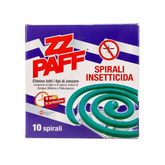 Zz Paff Spirale 10pz Insetticita – Cartone 24 pz