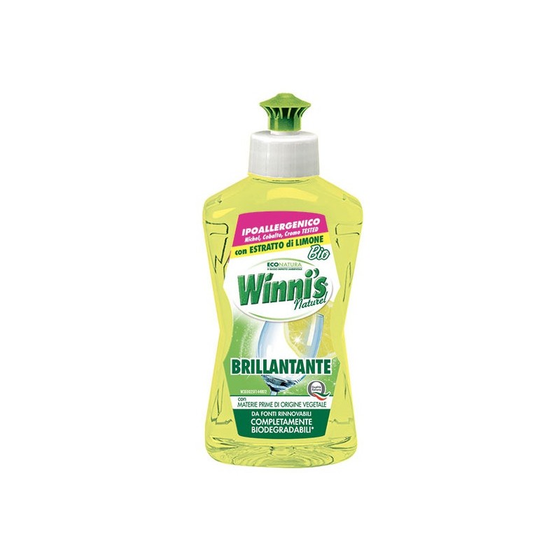 Winni's Brill Lavastoviglie Limone 250ml – Cartone 16 pz