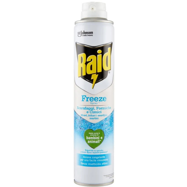 Raid Spray Scar Form Cimici 350ml Freeze – Cartone 12 pz
