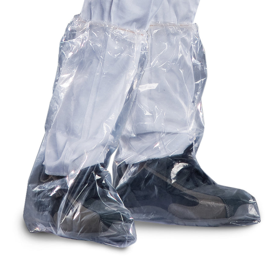 Gambali Monouso LDPE BOOT Ajsia LDPE 80my 38x48cm DPI I - 3 Colori - Cod. 14044/16649/16784 - Cartone 500 pz