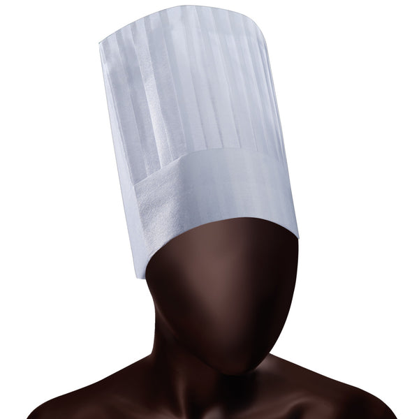 Cappello da cuoco PLP Chef Cap Ajsia plissettato regolabile PLP 50g DPI I - cod. 16822 - cartone 200 pz