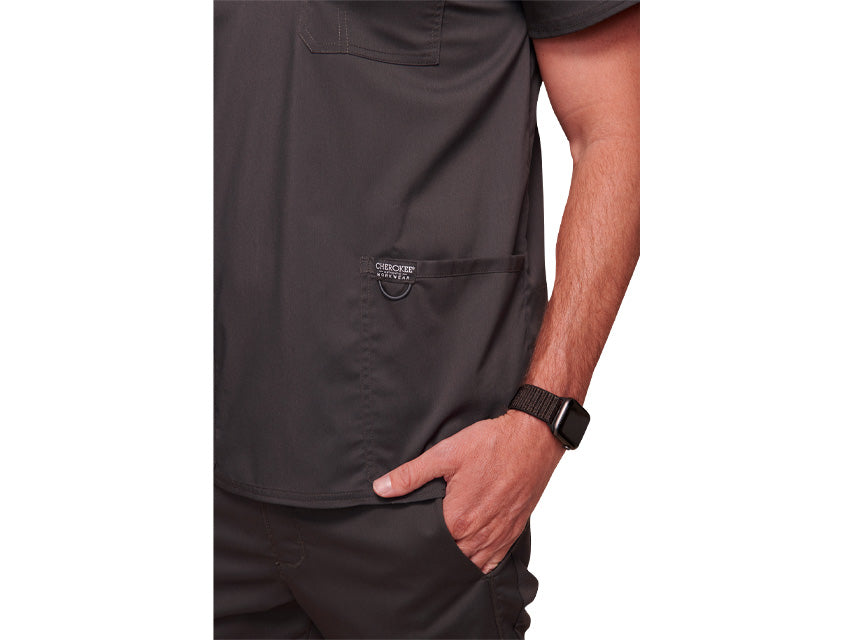 Casacca Scollo A V Cherokee Revolution Color Peltr _c
