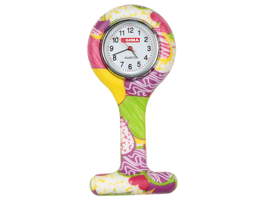 OROLOGIO PER INFERMIERI rotondo fantasia colori