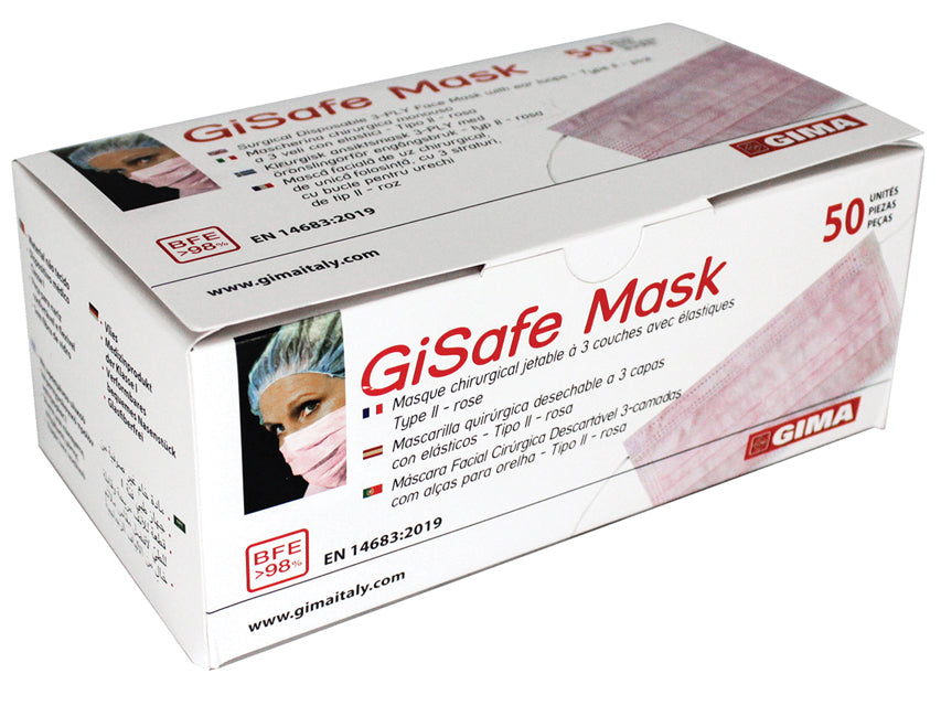 Gisafe Mascherina Chirurgica Filtrante 98% 3 Veli  _c