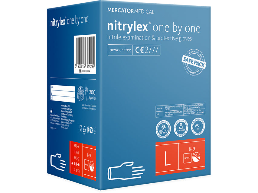Guanti Nitrile Nitrylex Classic One By O 21813
