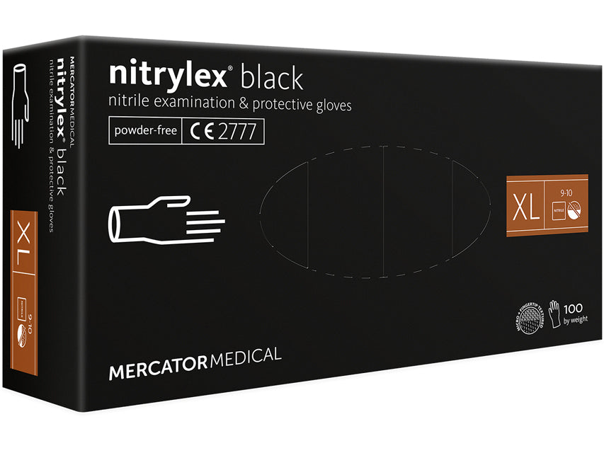 Guanti Nitrile Nitrylex Black 21819
