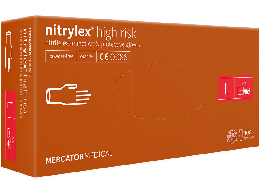 Guanti Nitrile Nitrylex Orange 21823
