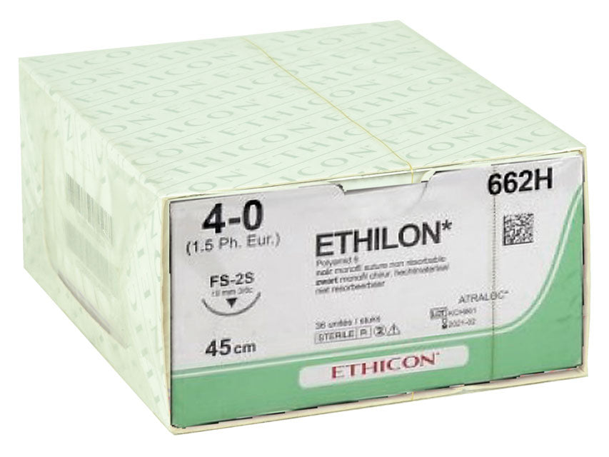 Sutura Monofilamento Ethicon Ethilon - Conf. 36 pz.