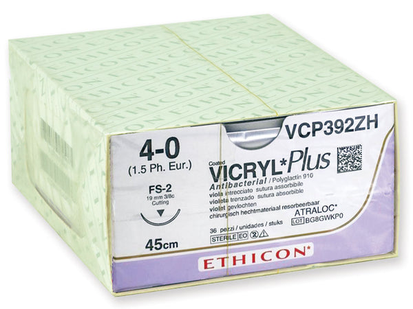 Sutura Assorbibile Ethicon Vicryl Plus Intrecciata
