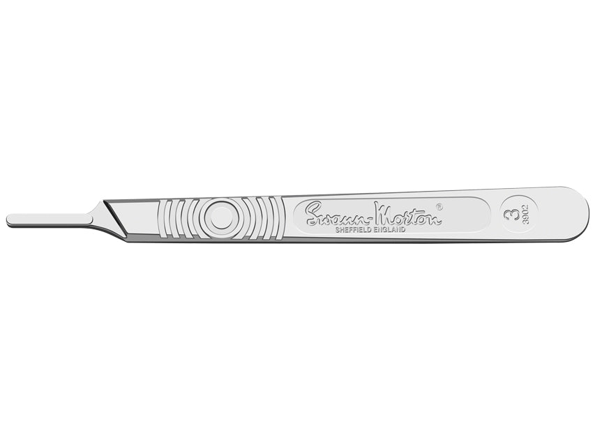 Manico Portalame Swann-morton Acciaio Inox