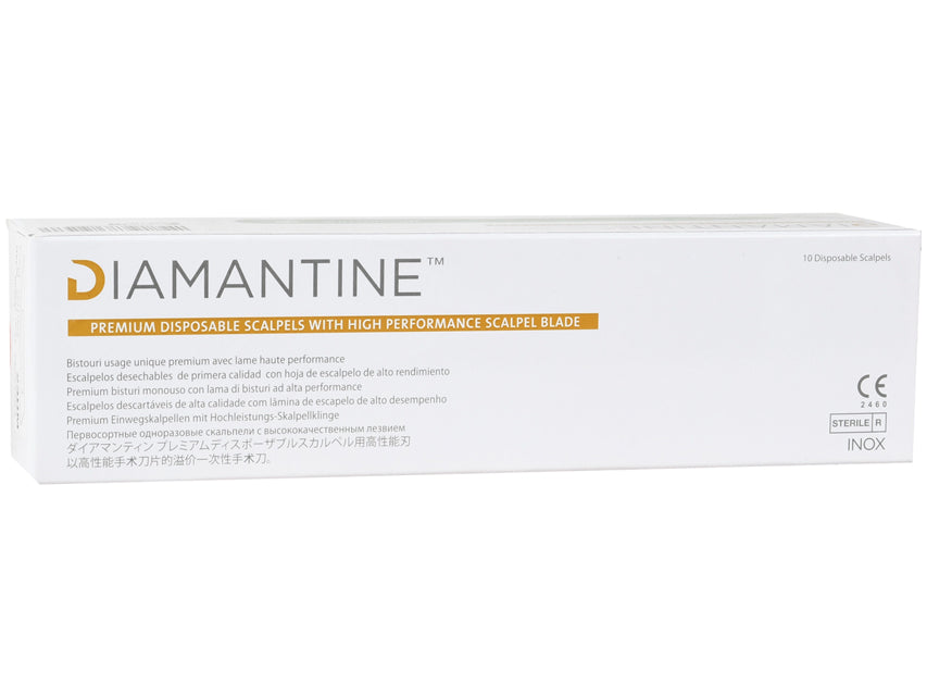 Bisturi Diamantine Lama Inox Sterile - Conf. 10 pz.