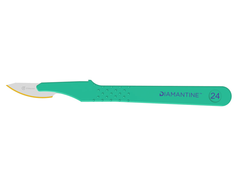 Bisturi Diamantine Lama Inox N.24 Sterile