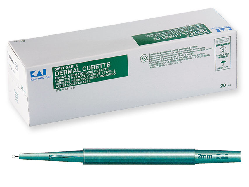 Curette Dermatologiche Kai Diametro 2 Mm