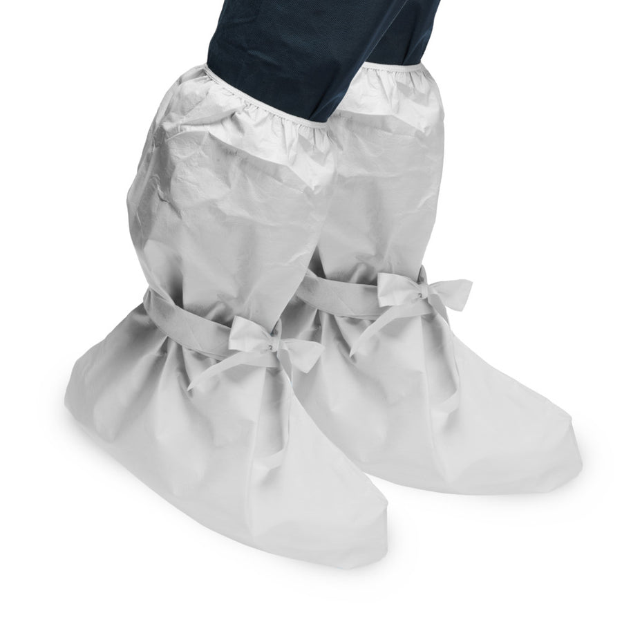 Gambali monouso Bootcovers Ajsia laminato 67g con/senza lacci DPI III - 2 colori - 2 dimensioni - cartone 200 pz