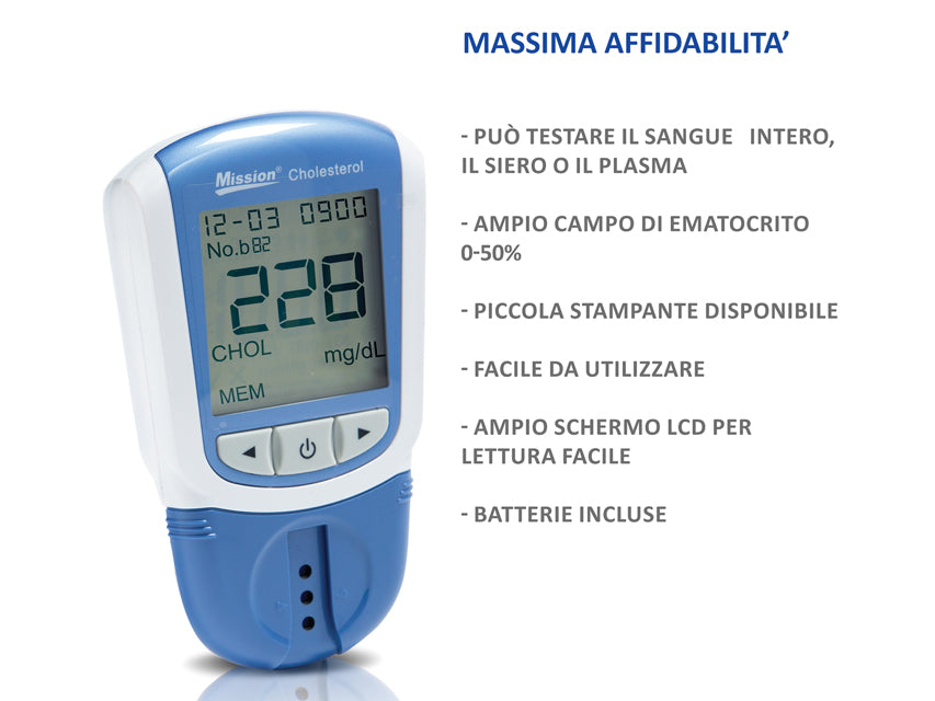 Analizzatore Colesterolo Mission