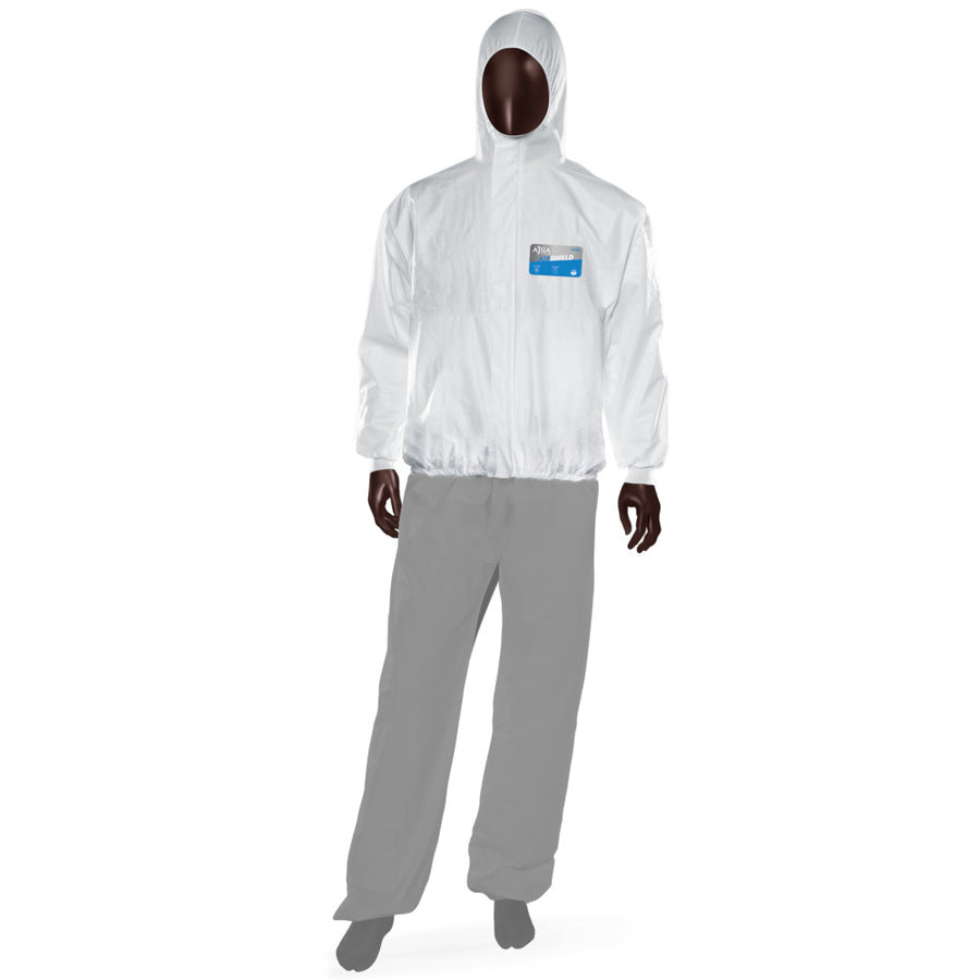 Giacca monouso AIRSHIELD JACKET Ajsia laminato 67g DPI III - cod. 24308 - cartone 50 pz