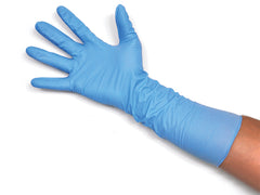 Guanti Nitrile Extra Lunghi - 400 Mm - Medi - Conf. 50 pz.