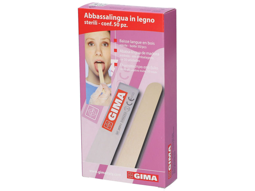 Abbassalingua Legno Sterili