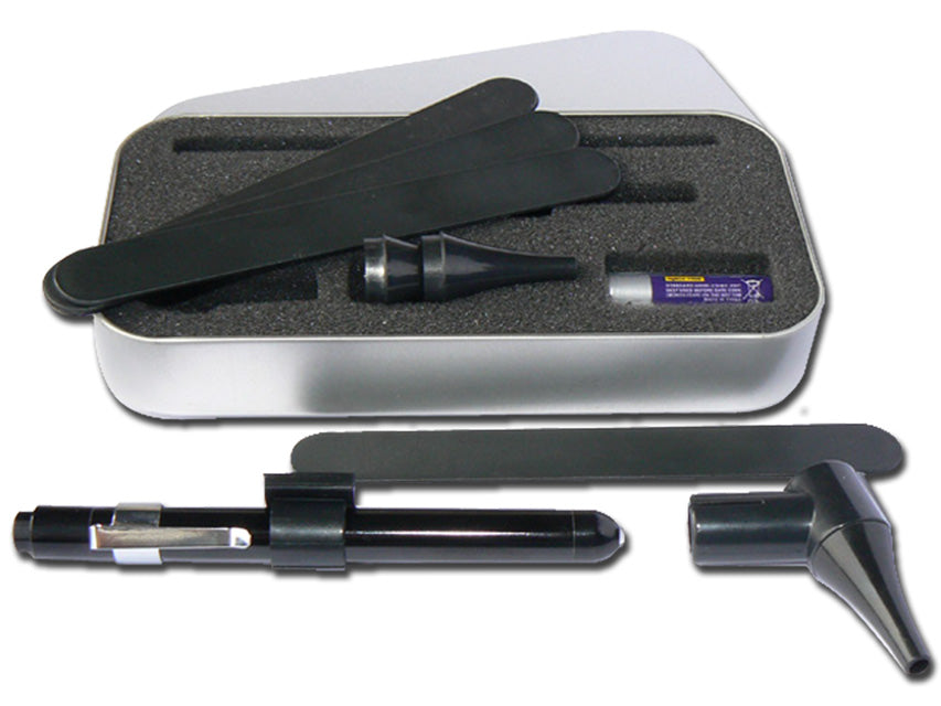 Kit Otoscopio Delta Luce A Led