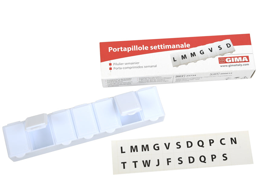Portapillole Settimanale