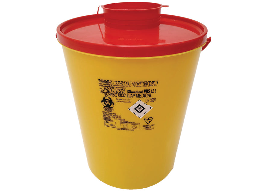 Contenitore Rifiuti Taglienti Linea Pbs - Conf. 100 pz.