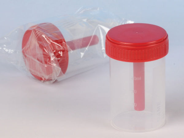 Contenitore Feci 60 Ml - Sterile - Conf. 500 pz.