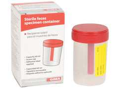Contenitore Feci 60 Ml - Scatola Singola - Conf. 100 pz.
